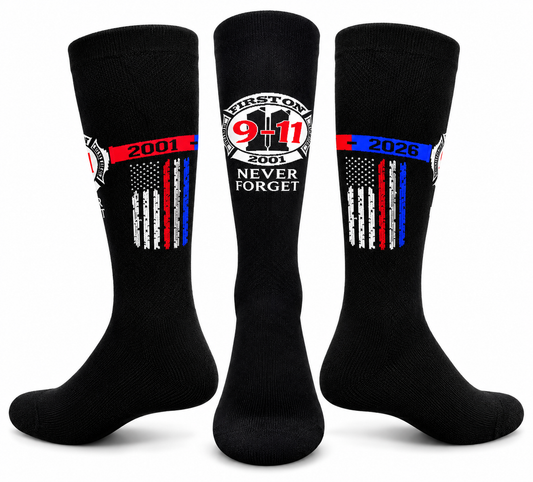 25 Years Later: "Never Forget 9/11" Crew Sock