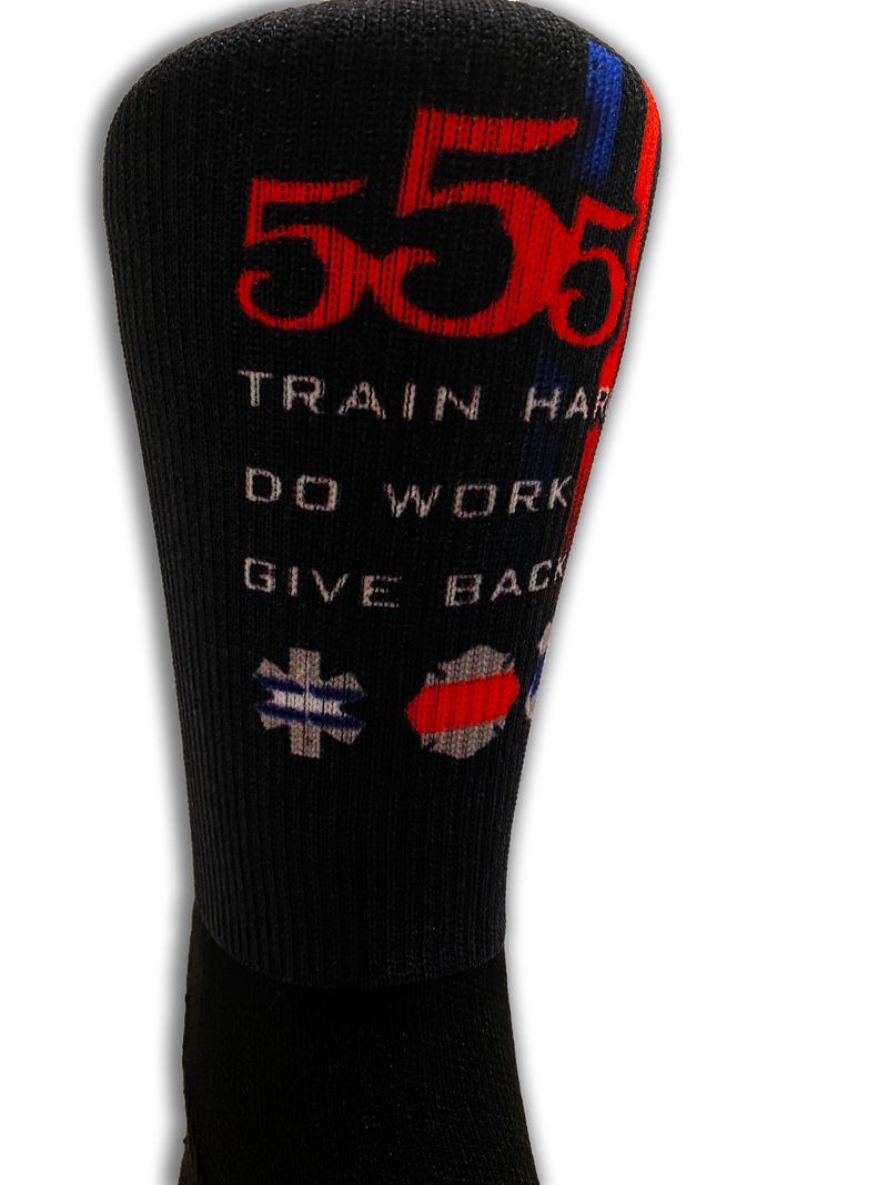 555 Fitness: Train Hard, Do Work, Give Back